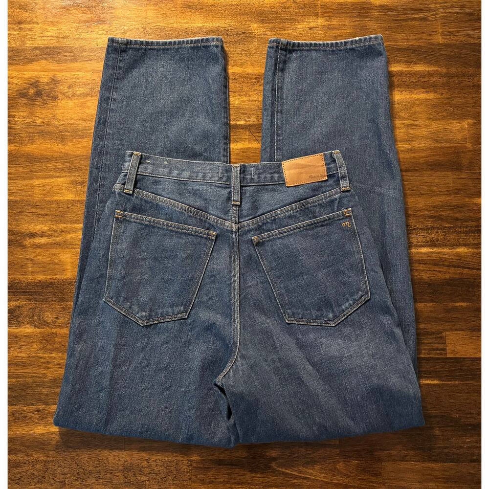 Madewell Women's Straight Leg Jeans - Blue - Picture 4 of 14